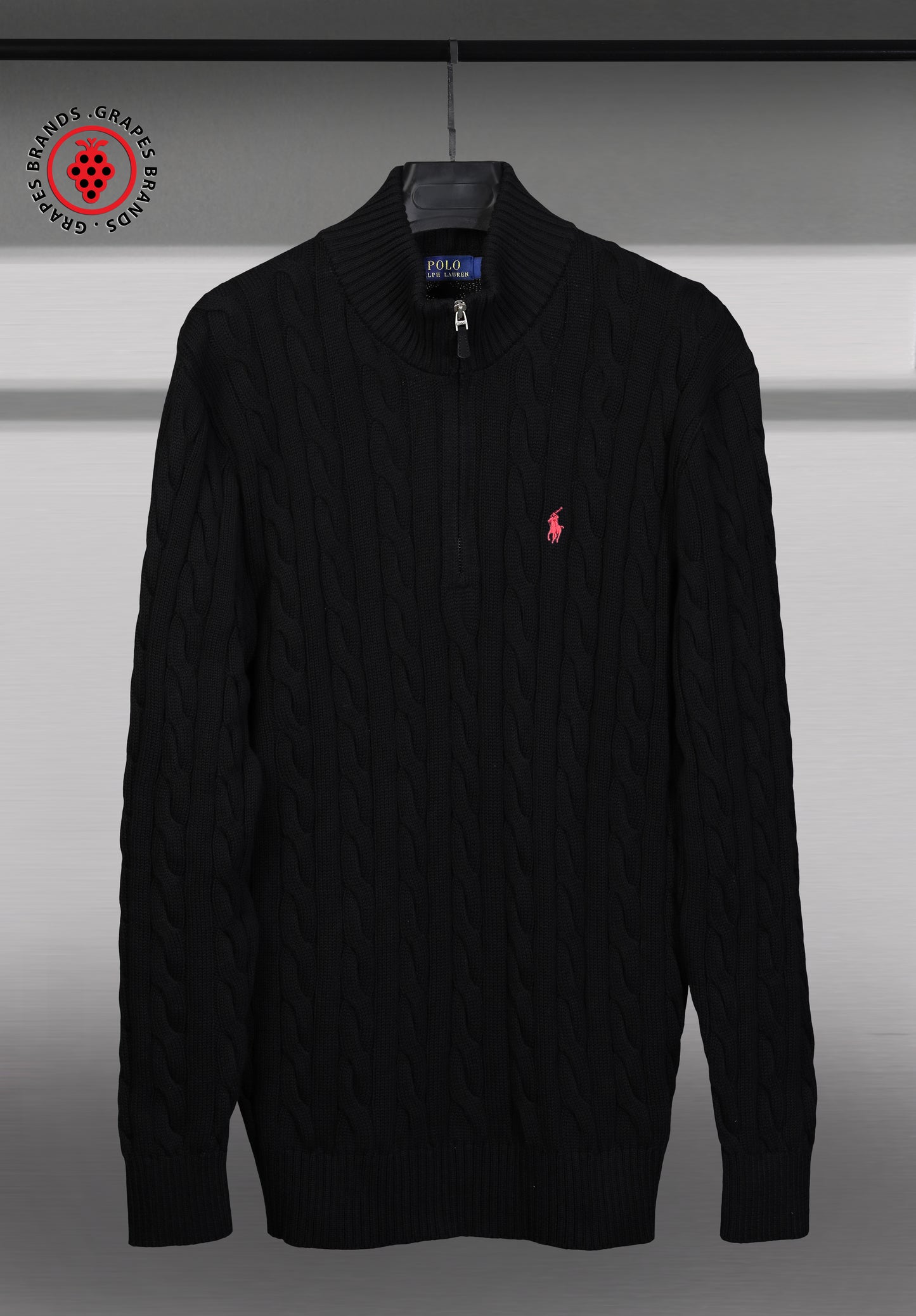 Ralph Lauren Knitted Half Zipper