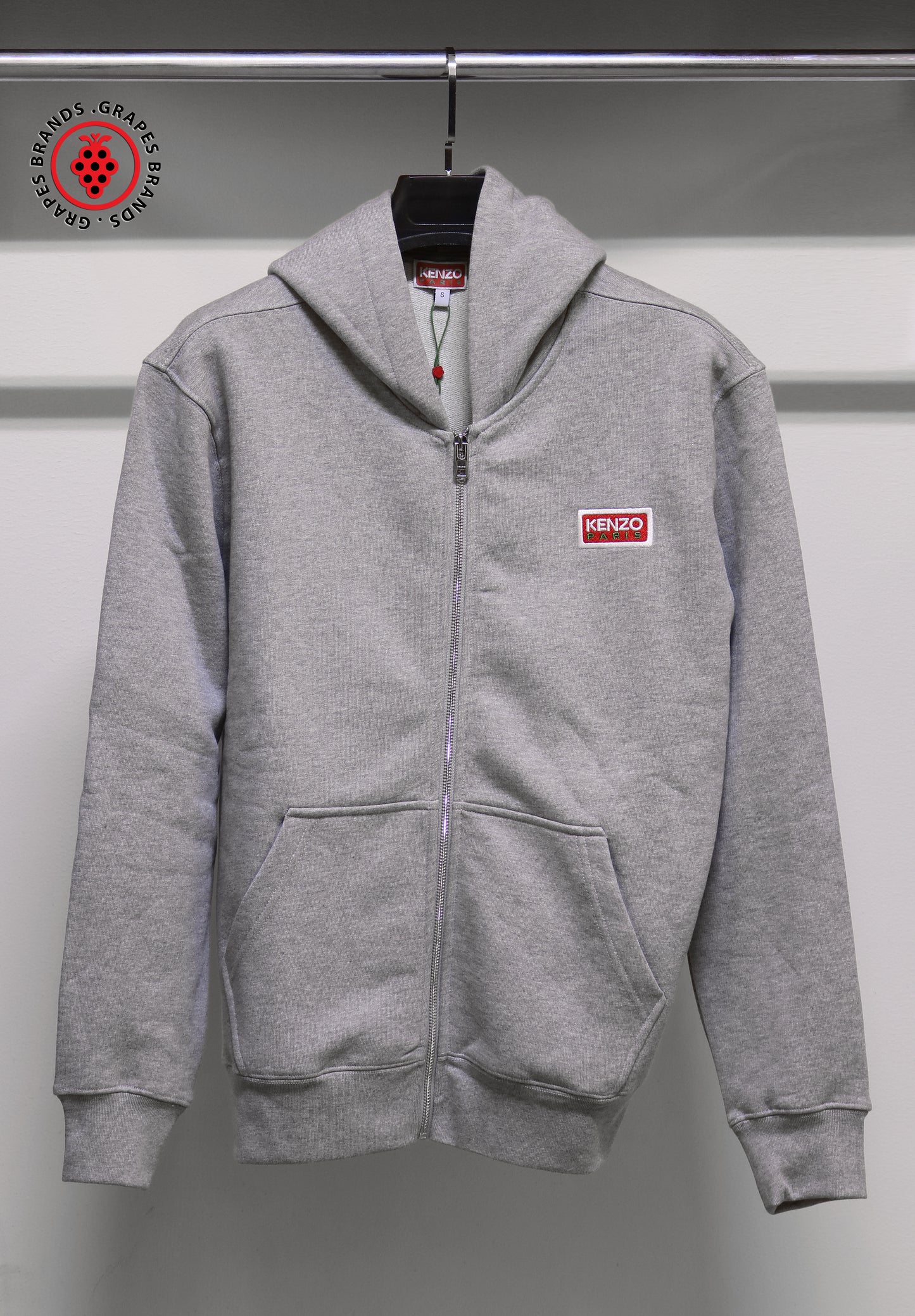 Kenzo Hoodied Zipper Sweatshirt