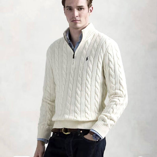 Ralph Lauren Knitted Half Zipper