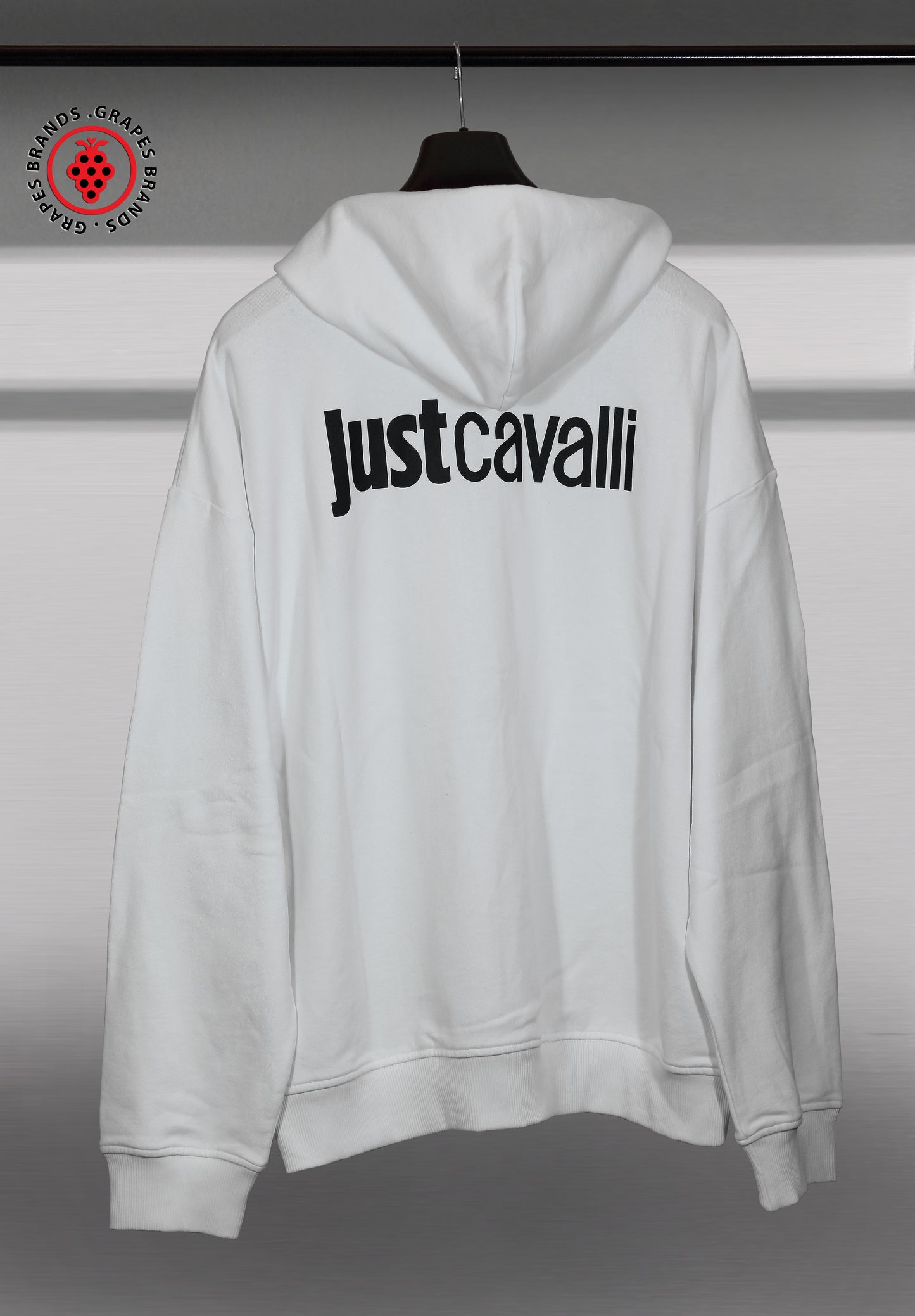 Just Cavalli Hooded Zipper Sweatshirt