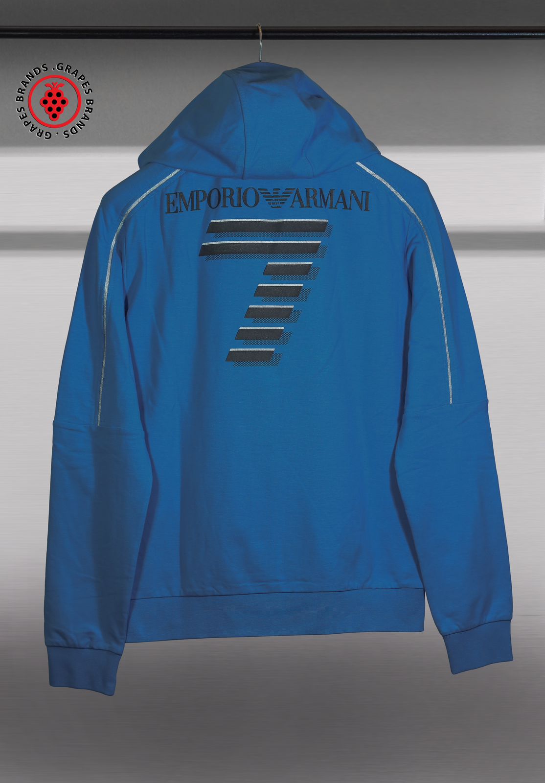 Ea7 Hooded Zipper