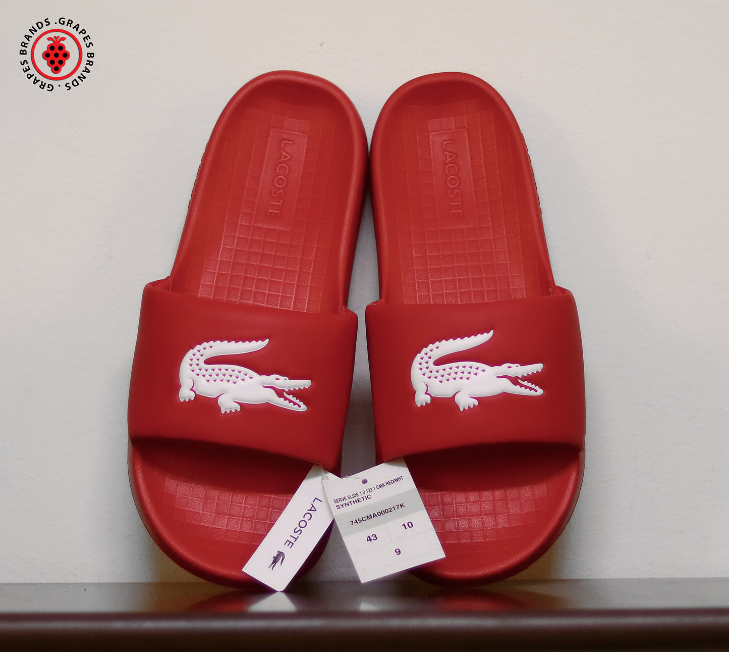 Lacoste slides